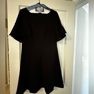 Black mini cocktail dress